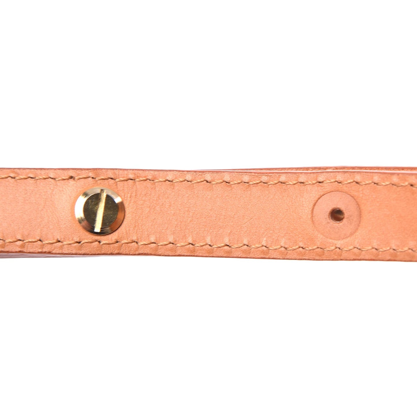 Vegetable Tanned Calfskin Mini Bucket Bag Camello Rosa