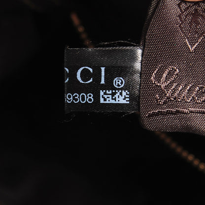 Gucci Crystal Monogram Medium Hysteria Tote Brown 9 of 9