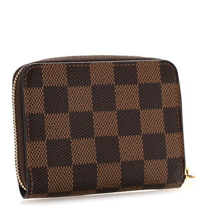 Louis Vuitton Damier Ebene Zippy Coin Purse 3 of 9
