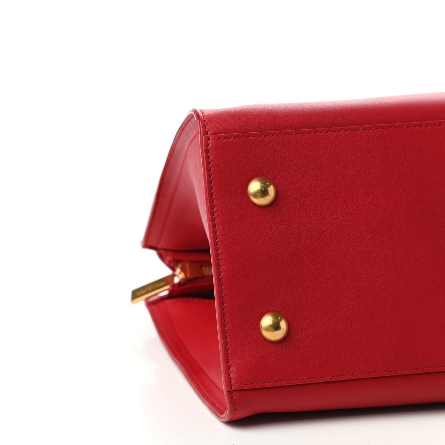 Calfskin Small Classic Y Cabas Red