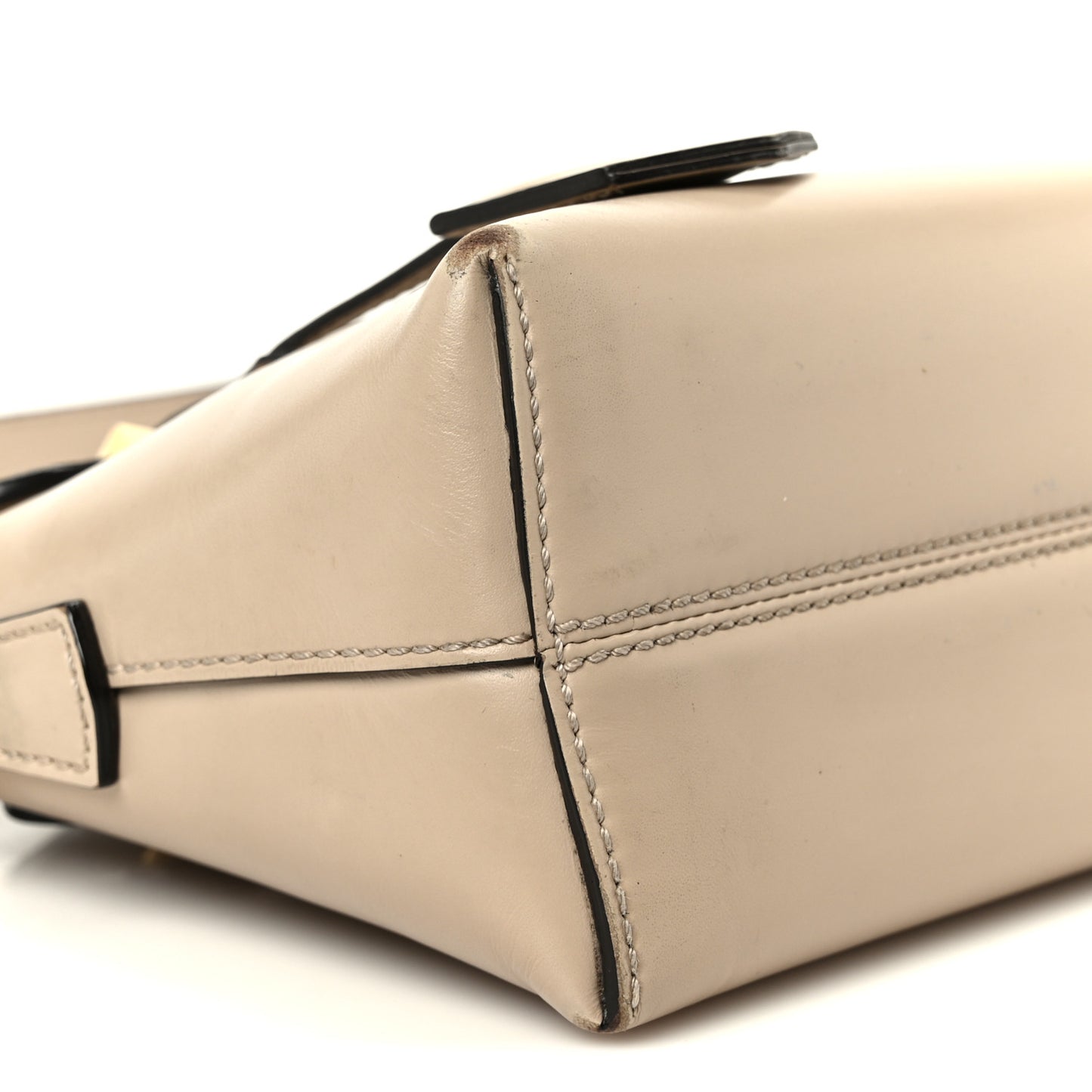 Vitello King Logo Embossed Mini By The Way Boston Bag Nuvola