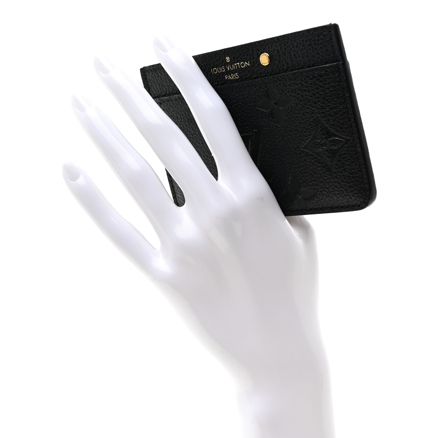 Louis Vuitton Empreinte Card Holder Black 2 of 6