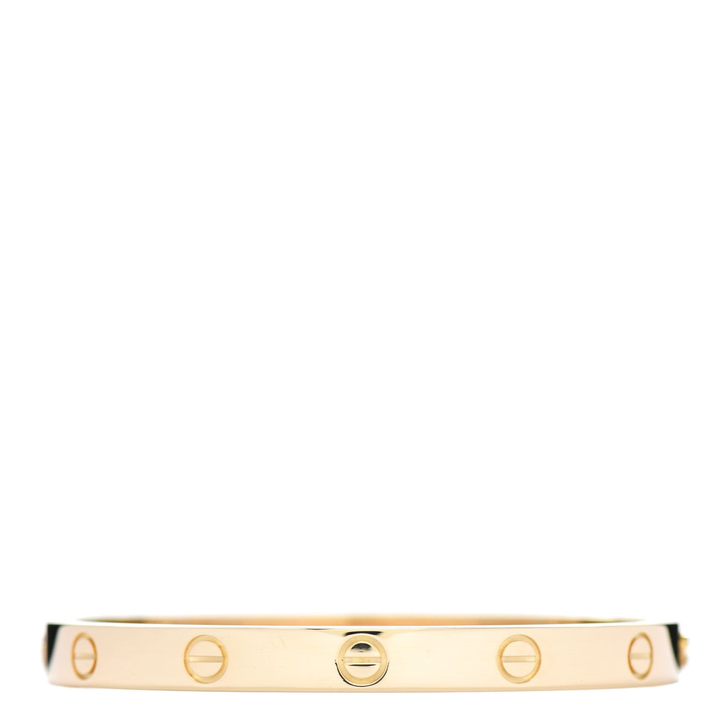 18K Yellow Gold LOVE Bracelet 17