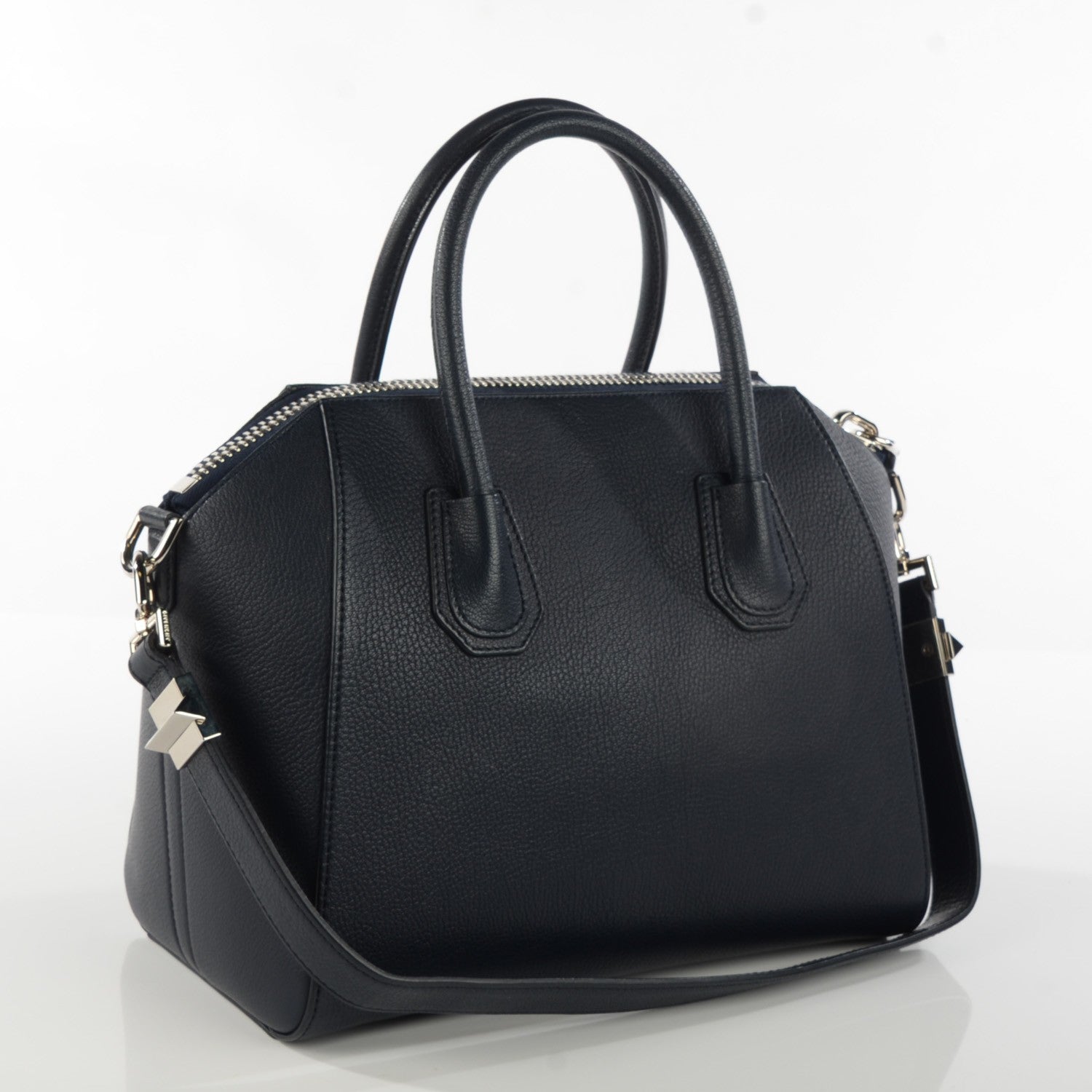 Givenchy Sugar Goatskin Small Antigona Night Blue 3 of 7