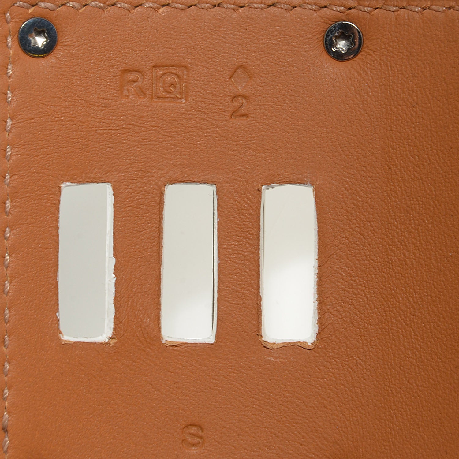 Hermes Epsom Extreme Kelly Bracelet Small White 6 of 7