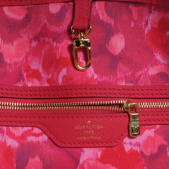 Louis Vuitton Monogram Articles de Voyage Ikat Neverfull GM Rose Indien 7 of 7