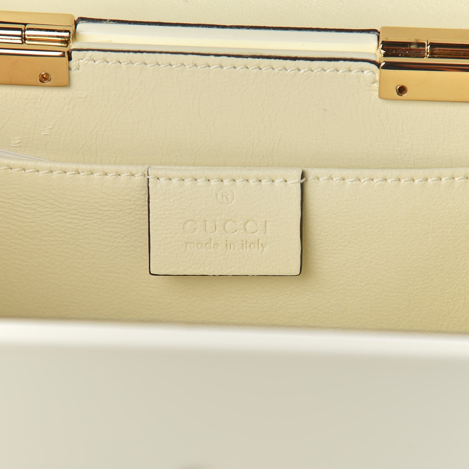 Gucci Plexiglass Mini Sylvie 1969 Top Handle Bag Ivory 6 of 11