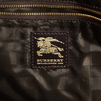 Burberry Quilted Calfskin Large Manor Tote Brown 6 of 9