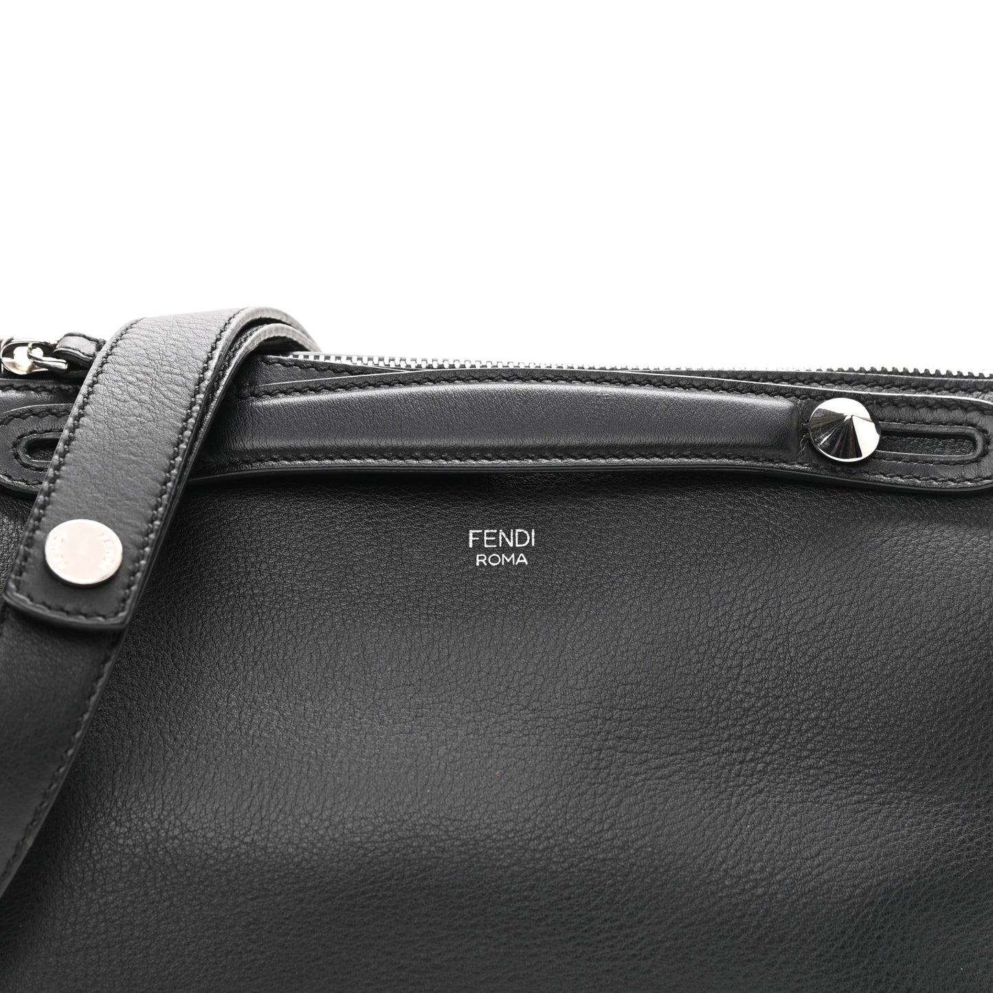 Vitello Dolce Medium By The Way Boston Bag Black