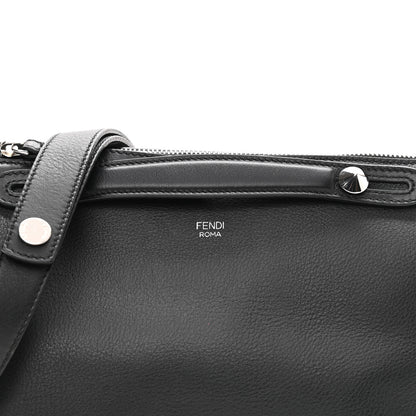 Fendi Vitello Dolce Medium By The Way Boston Bag Black 9 of 11