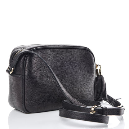 Gucci Pebbled Calfskin Small Soho Disco Bag Black 3 of 9