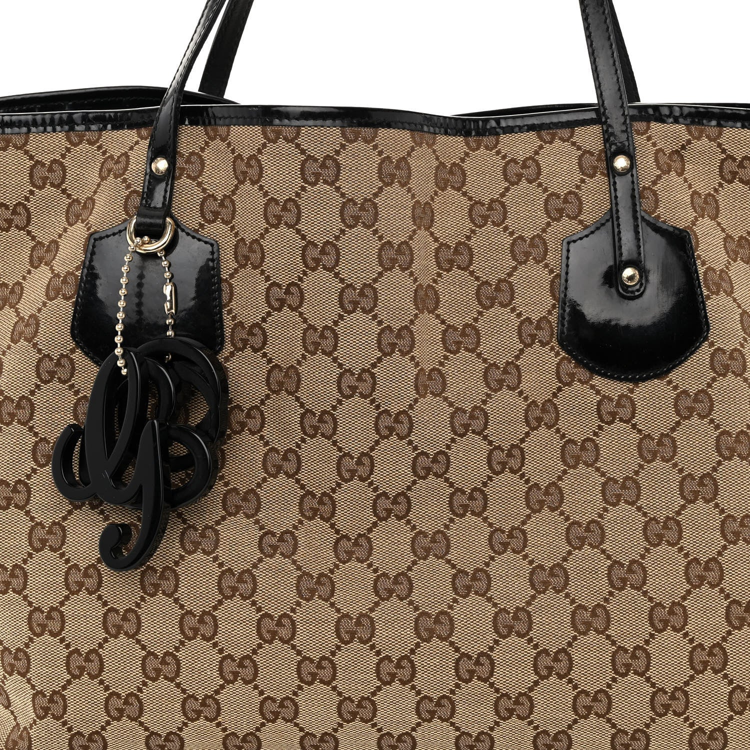 Gucci Monogram Small Jolie Tote Black 8 of 10