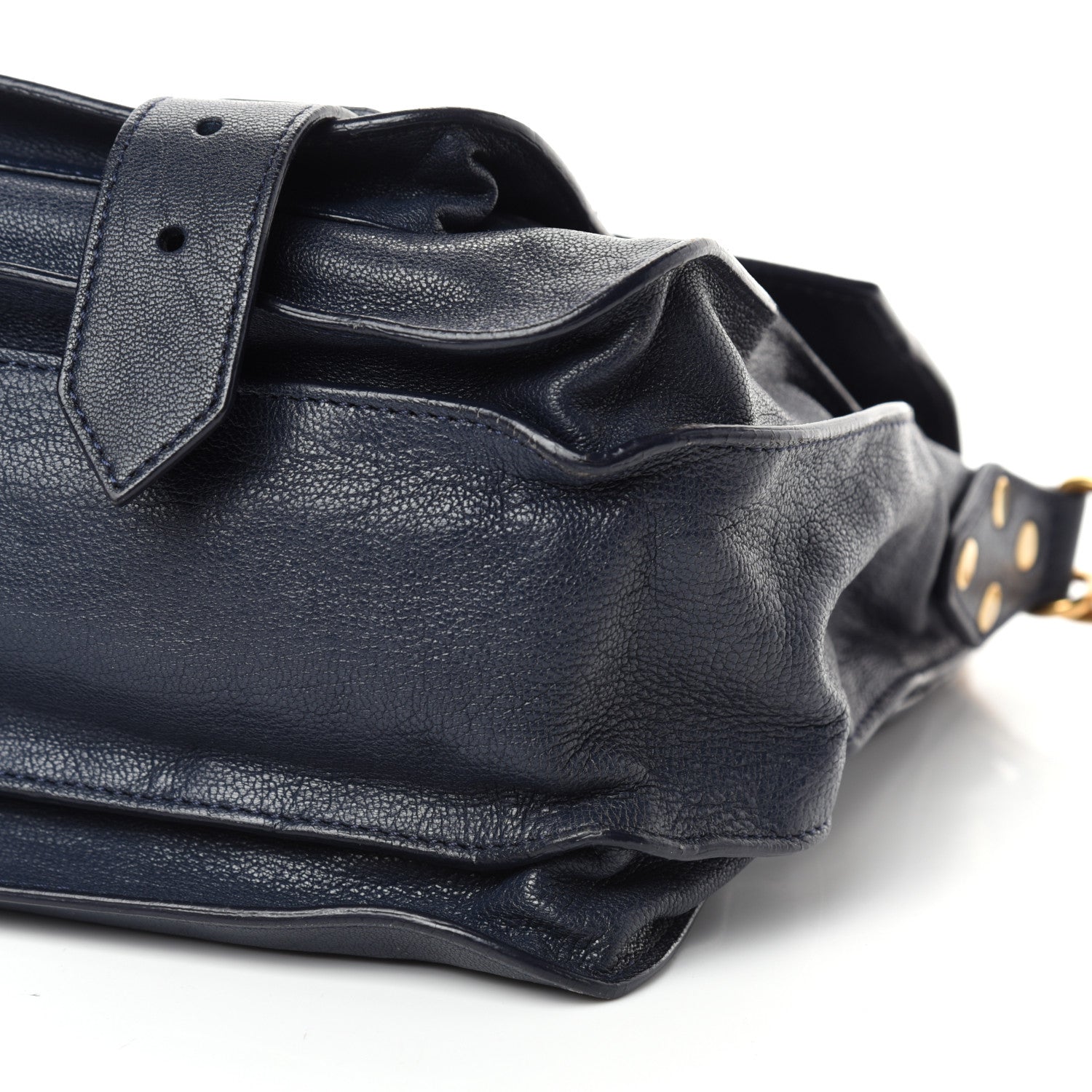 Proenza Schouler Lambskin Medium PS1 Satchel Midnight 9 of 10