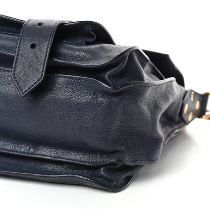 Proenza Schouler Lambskin Medium PS1 Satchel Midnight 9 of 10