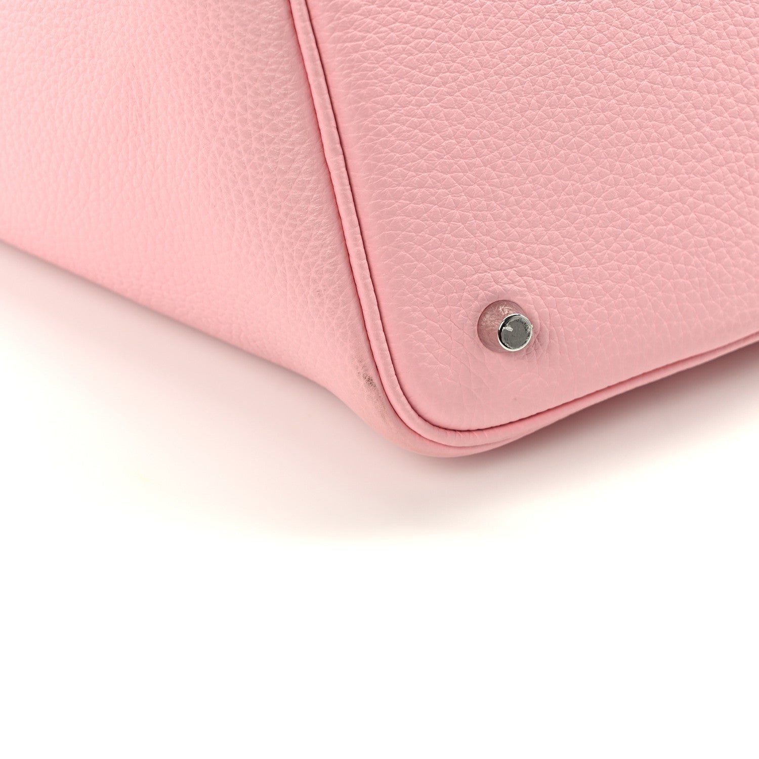 Hermes Taurillon Clemence Picotin Lock 22 MM Rose Sakura 12 of 12