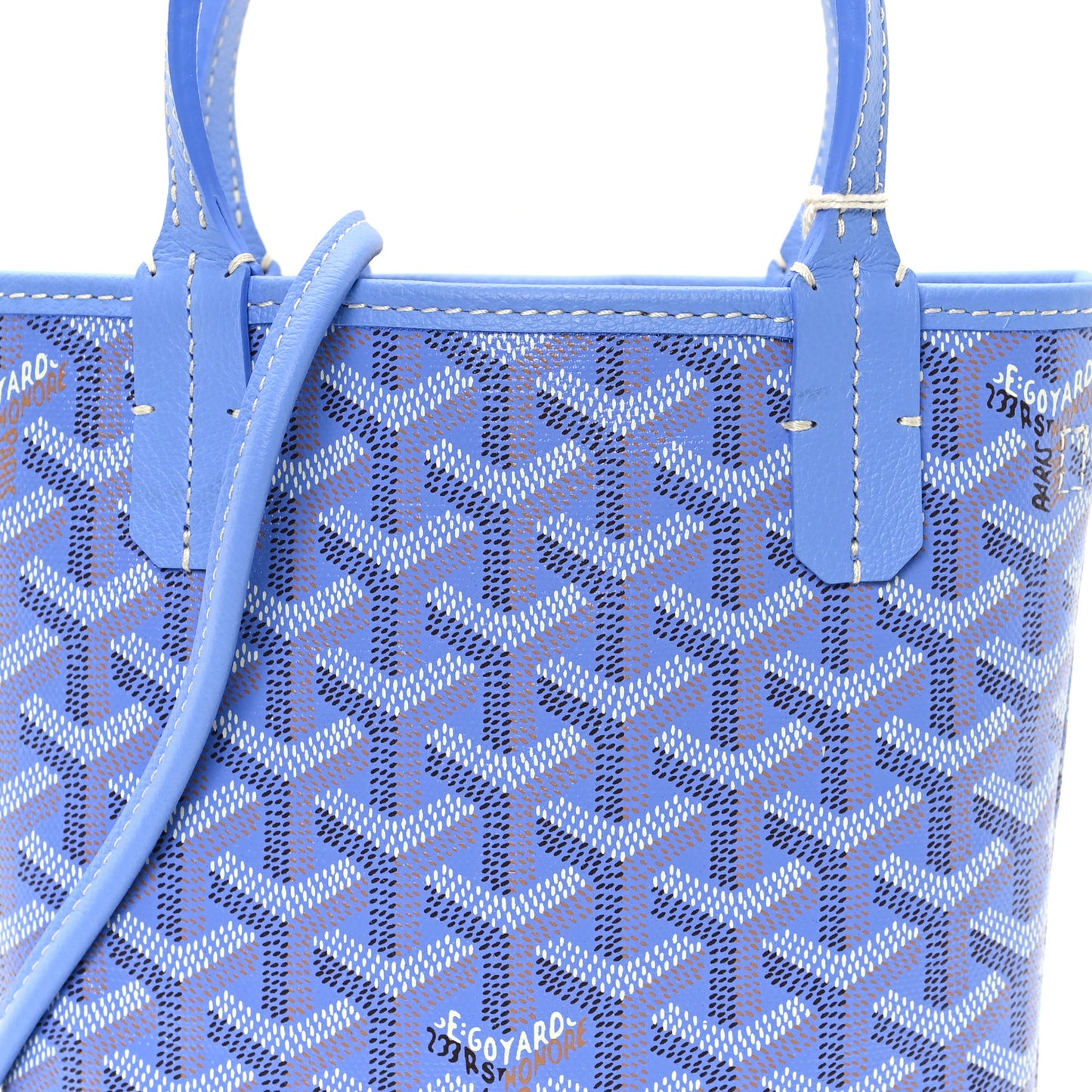 Goyardine Le Jardin Poitiers Tote PM Iris