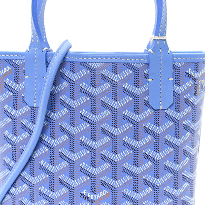 Goyard Goyardine Le Jardin Poitiers Tote PM Iris 8 of 10