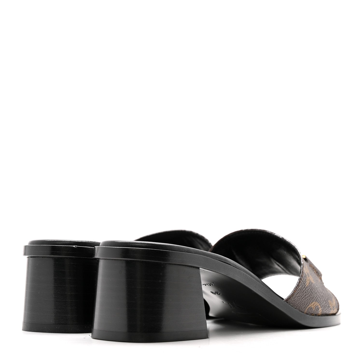Louis Vuitton Monogram Lock It Mules 39 5 of 10