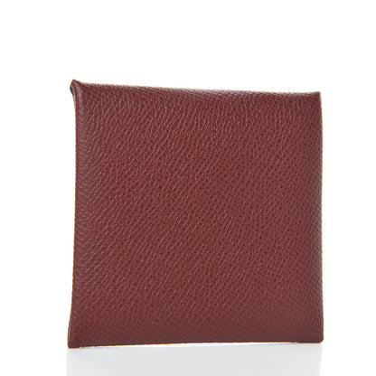 Hermes Epsom Bastia Coin Purse Rouge H 3 of 8