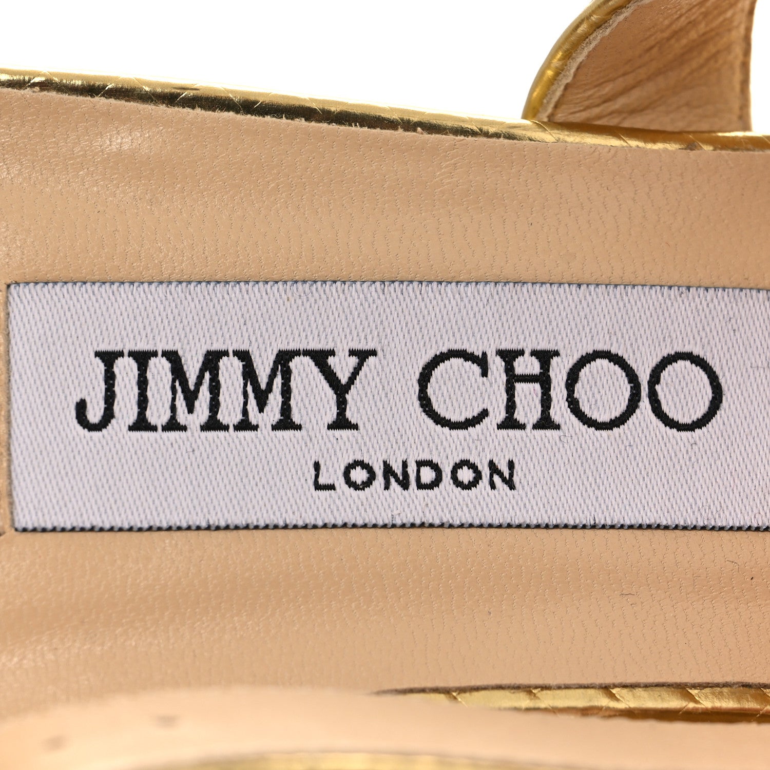 Jimmy Choo Cubed Mirror Chiara Pumps 38.5 Gold 7 of 8