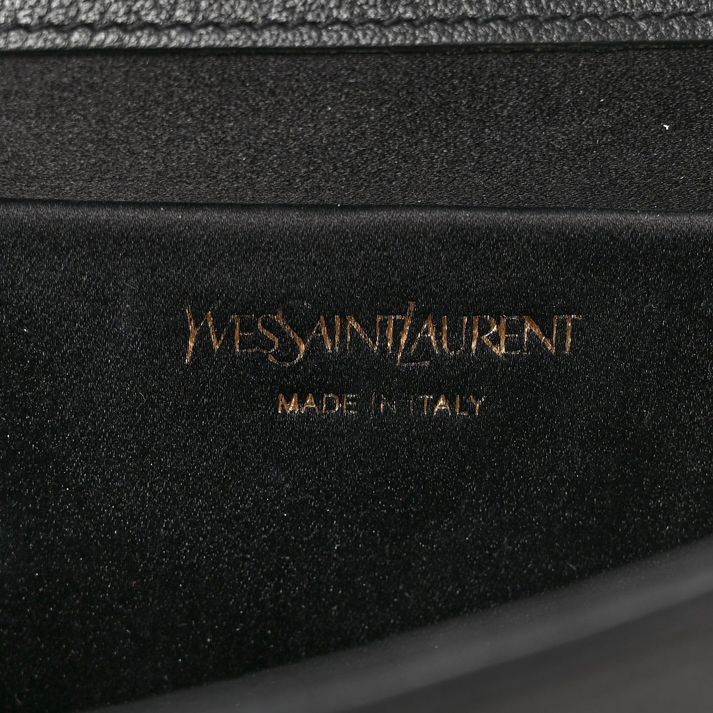 Goatskin Monogram Large Belle De Jour Clutch Black