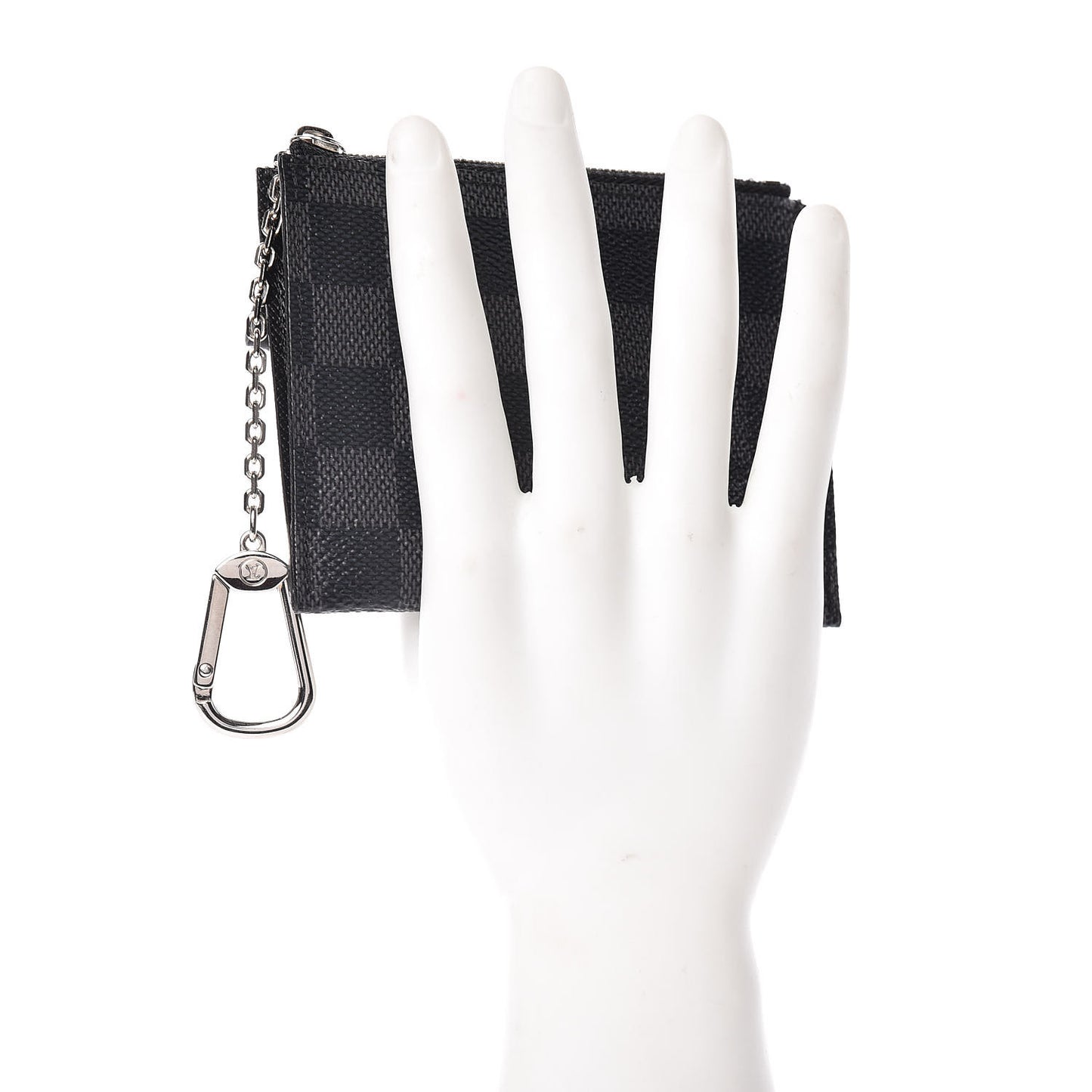 Damier Graphite Compact Modulable Key Pouch