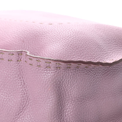 Fendi Metallic Calfskin Romano Selleria Hobo Light Purple 10 of 20