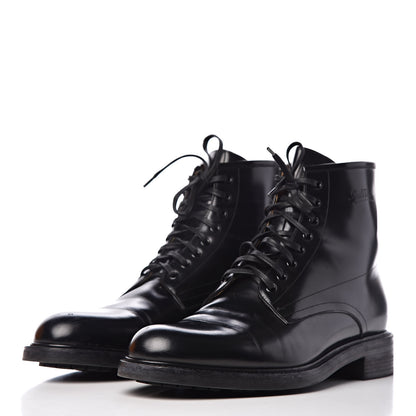 Louis Vuitton Calfskin Voltaire Ankle Boots 9 Black 3 of 11