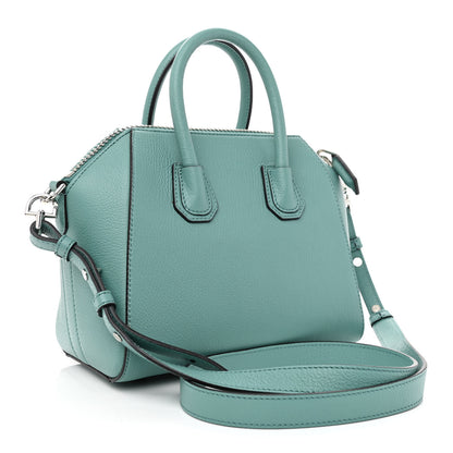 Givenchy Sugar Goatskin Mini Antigona Aqua 3 of 8