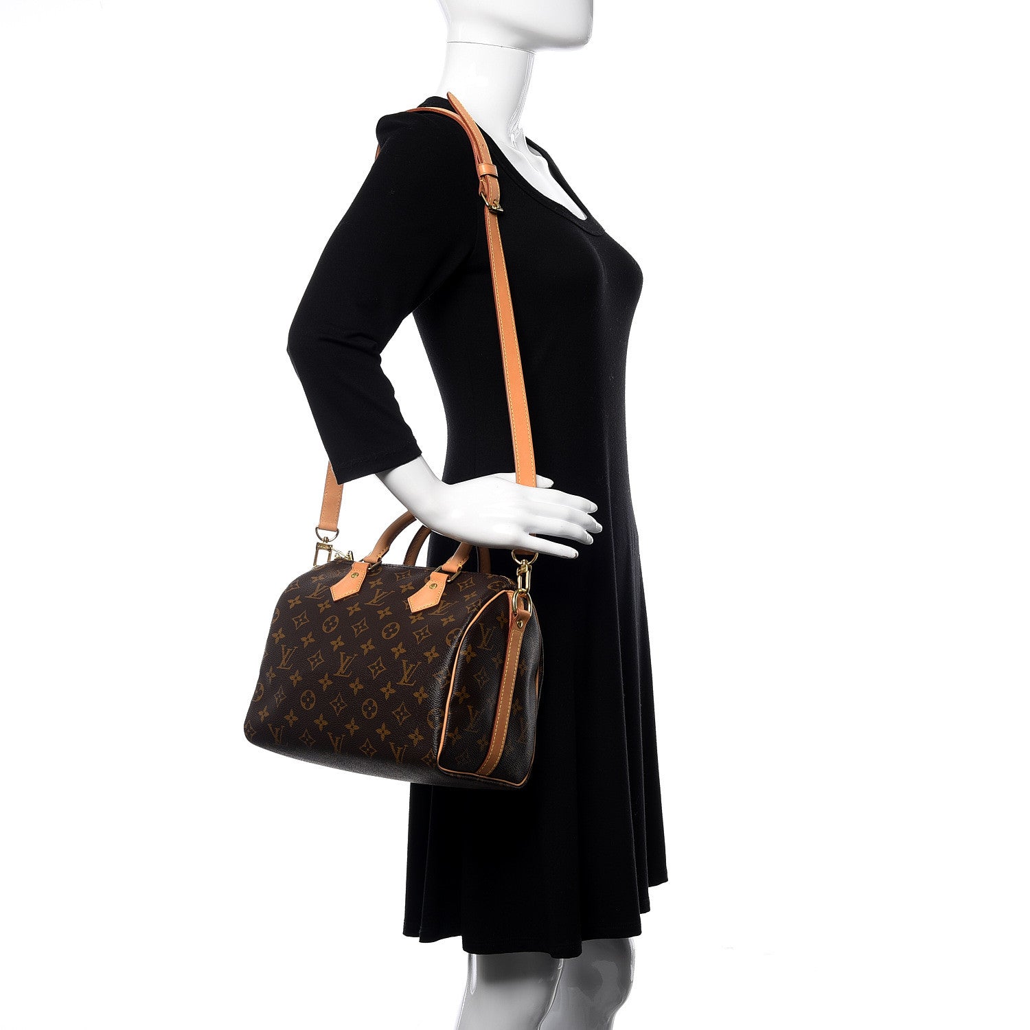 Louis Vuitton Monogram Speedy Bandouliere 25 2 of 10