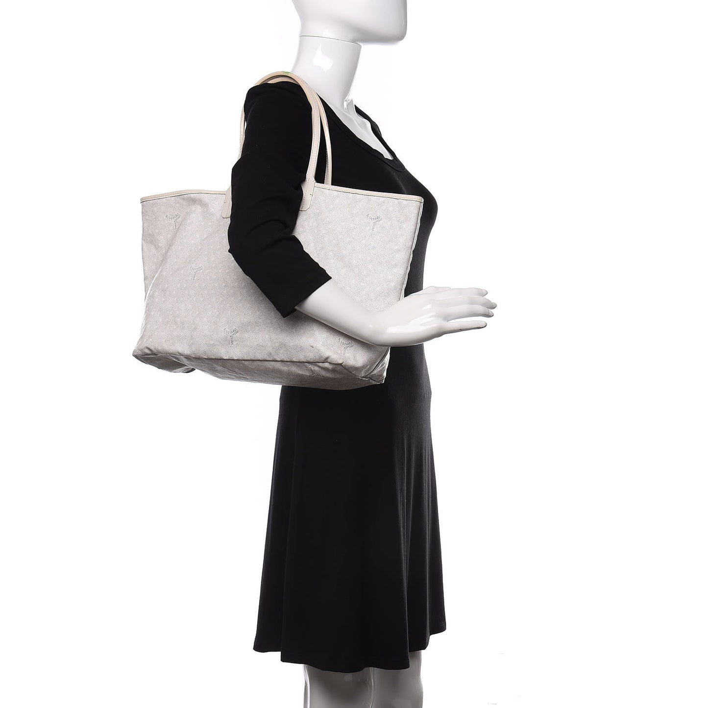 Goyardine Saint Louis PM White