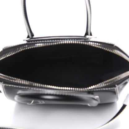 Givenchy Calfskin Contrast Topstitch Small Antigona Black White 5 of 14