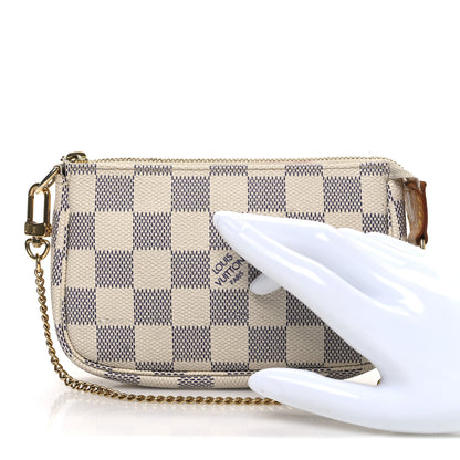 Louis Vuitton Damier Azur Mini Pochette Accessories 2 of 8