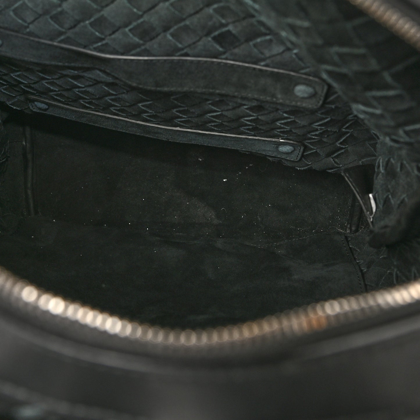 Calfskin Intrecciato Hydrology Backpack Black