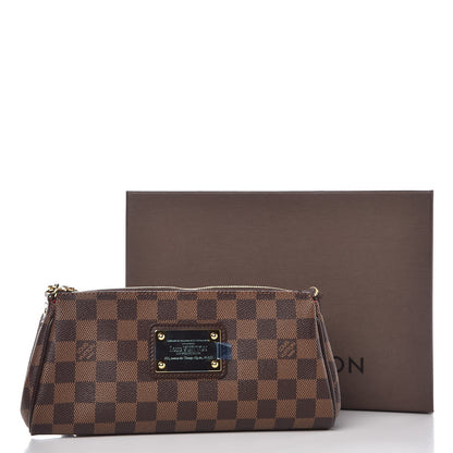 Louis Vuitton Damier Ebene Eva Clutch 8 of 8