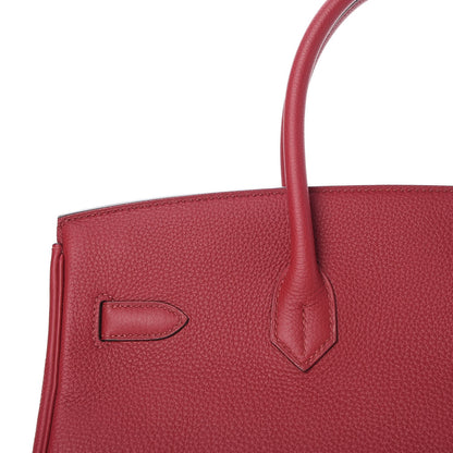 Hermes Togo Birkin 35 Rouge Grenat 31 of 36
