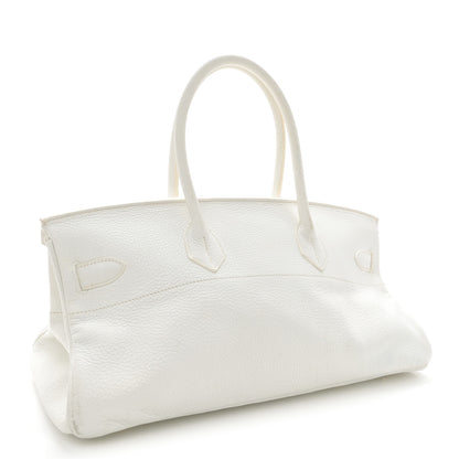 Hermes Taurillon Clemence JPG Birkin 42 White 3 of 27