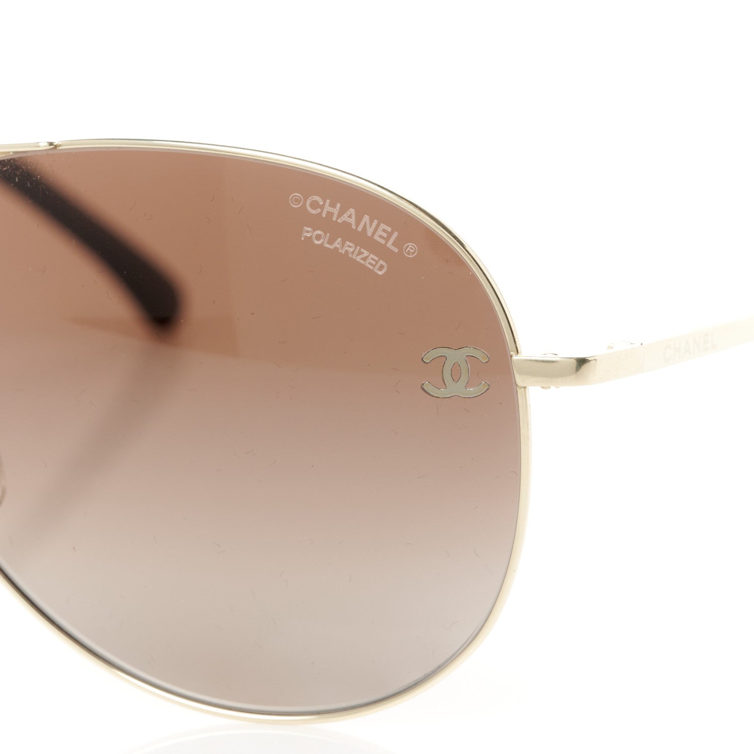 Chanel Aviator CC Sunglasses 4189-T-Q 8 of 9