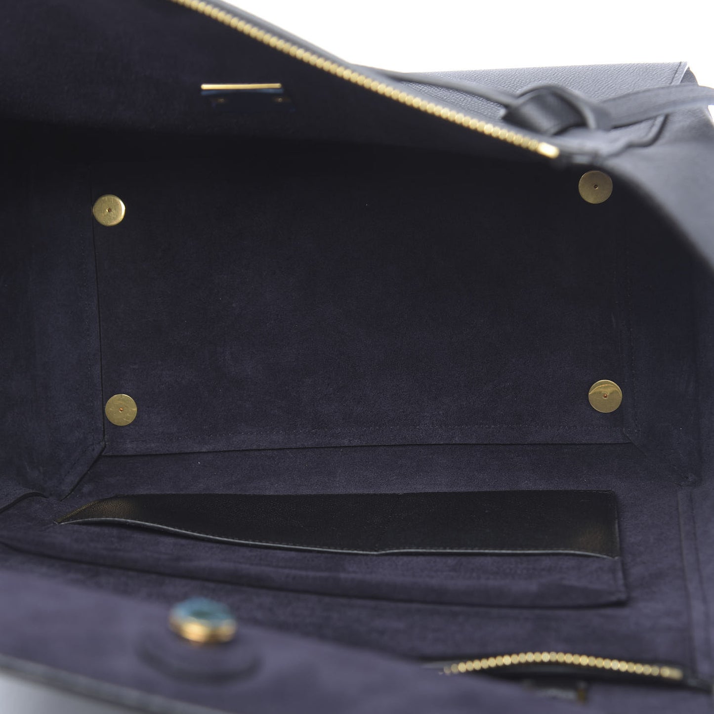 Grained Calfskin Small Belt Bag Black