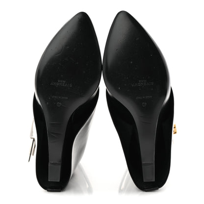 Givenchy Calfskin Shark Lock Ankle Boots 40 Black 6 of 9