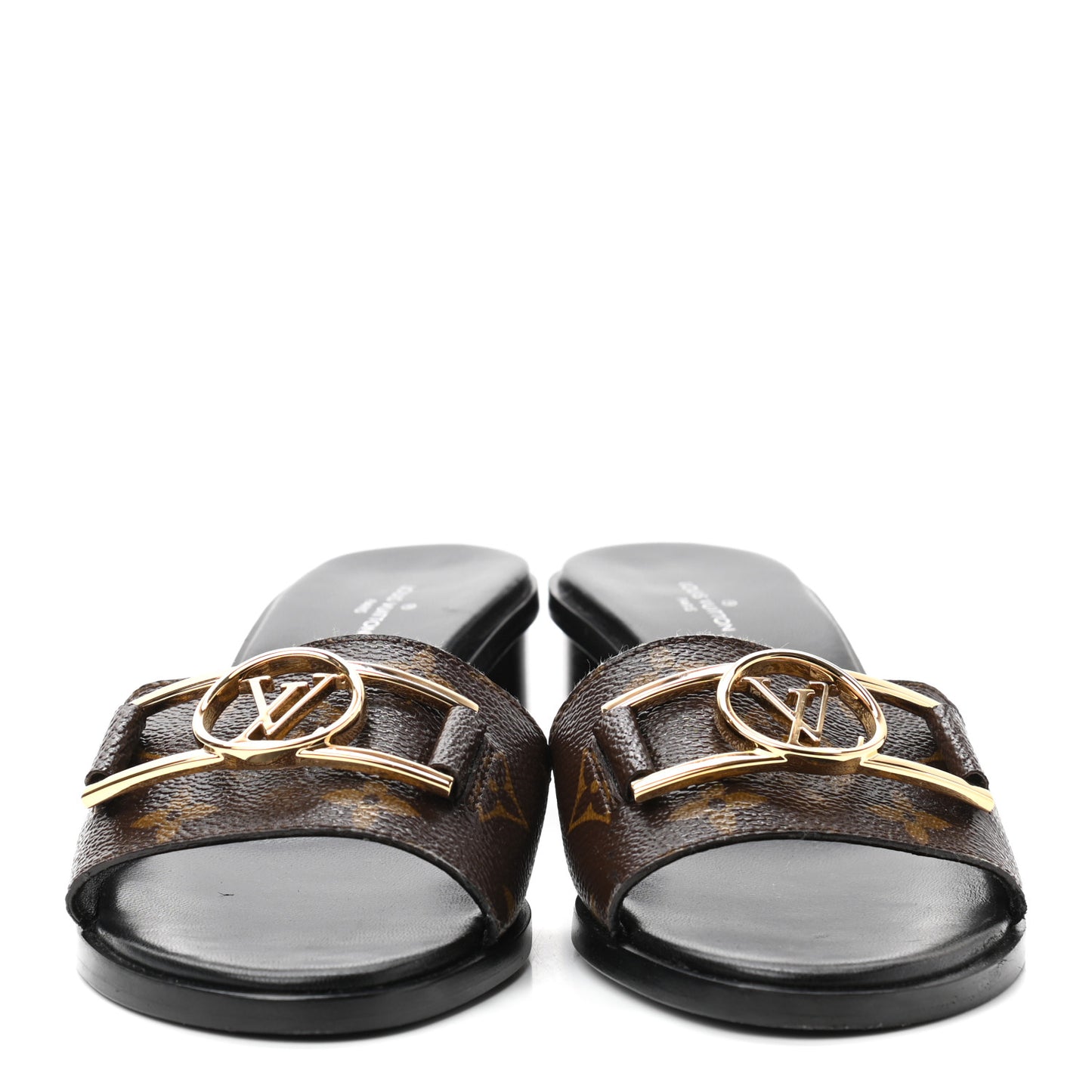 Monogram Lock It Mules 37