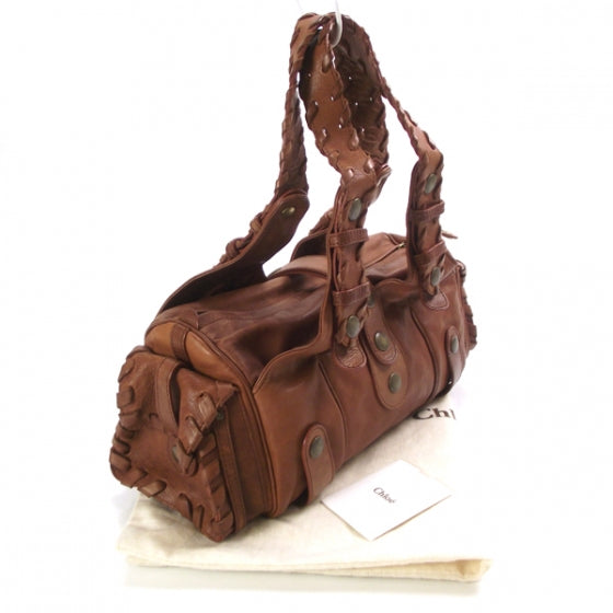 Chloe Calfskin Silverado Shoulder Bag Tan 3 of 11