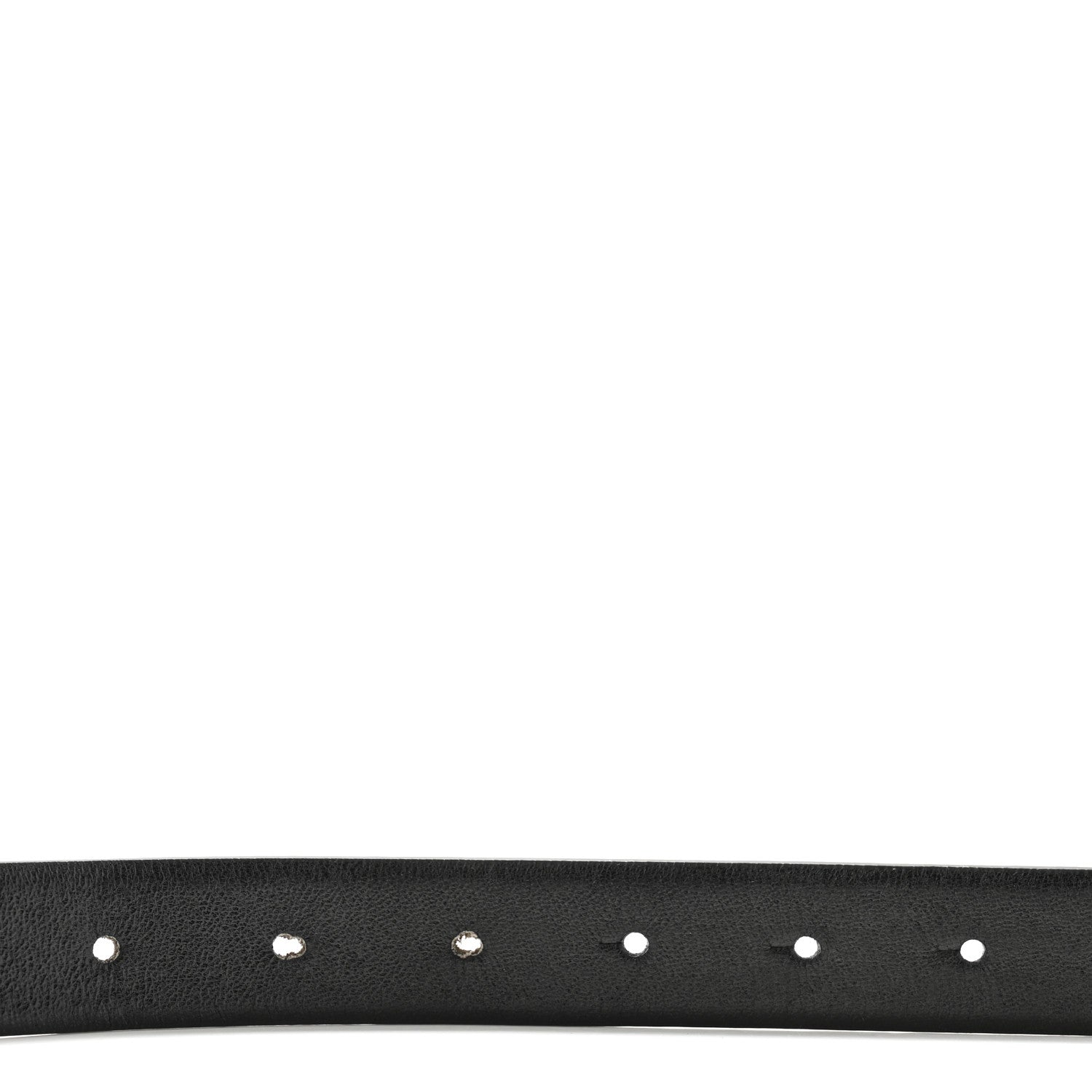 Chanel Calfskin Crystal CC Vendome Belt 85 34 Black 3 of 7