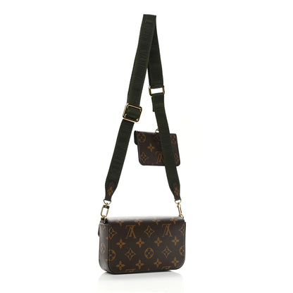 Louis Vuitton Monogram Felicie Strap & Go Kaki 3 of 8