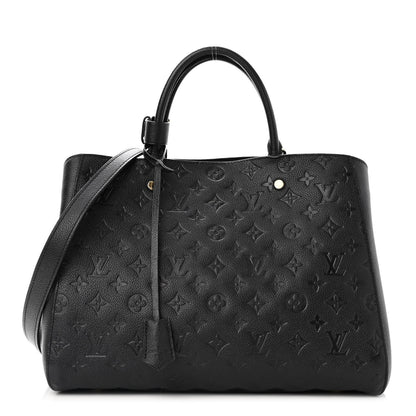 Louis Vuitton Empreinte Montaigne GM Black 1 of 12