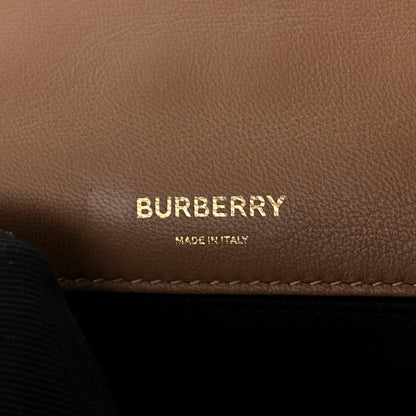Burberry Lambskin Quilted Small Lola Bag Camel 6 of 10