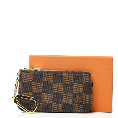 Louis Vuitton Damier Ebene Key Pouch 6 of 6