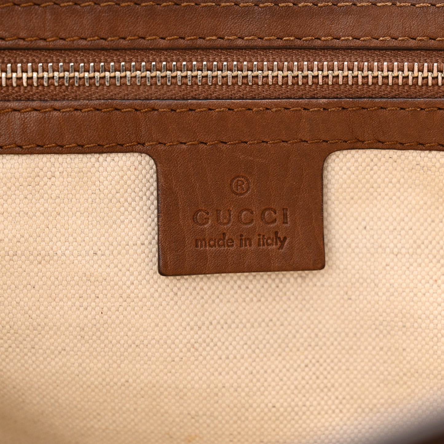 Monogram Calfskin Medium Bella Flap Bag Brown