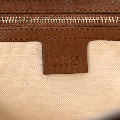 Gucci Monogram Calfskin Medium Bella Flap Bag Brown 6 of 19