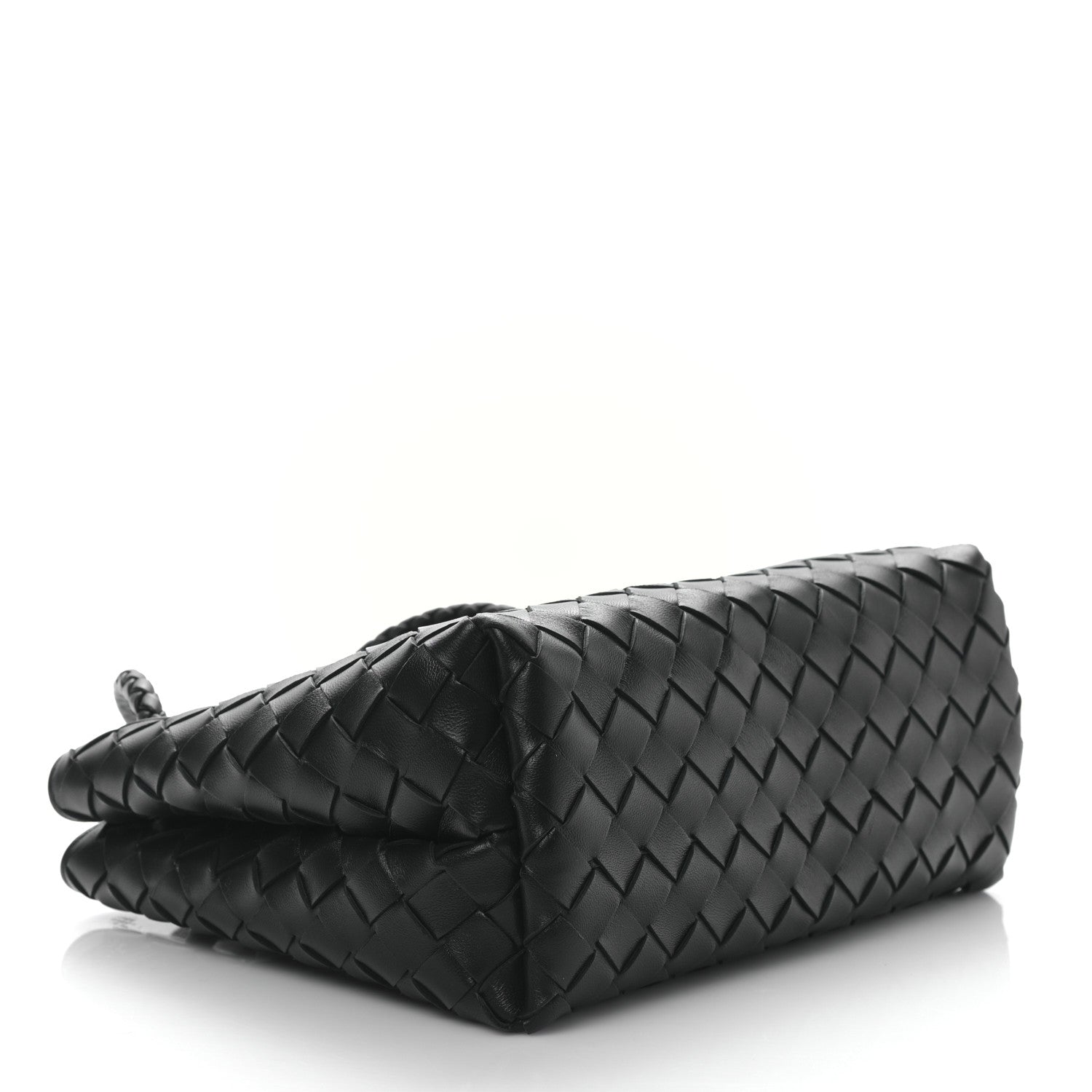 Bottega Veneta Nappa Intrecciato Small Andiamo Shoulder Bag Black 4 of 8